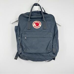Fjallraven Gray Back Pack Outdoors Camping Granola Girl Core